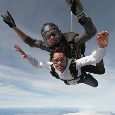 the face you make when you see our prices to skydive